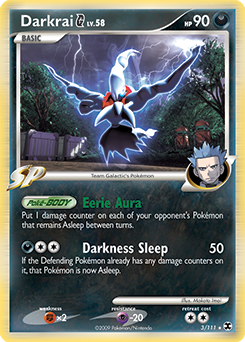Darkrai G - Rising Rivals - #3 - Pokemon TCG card