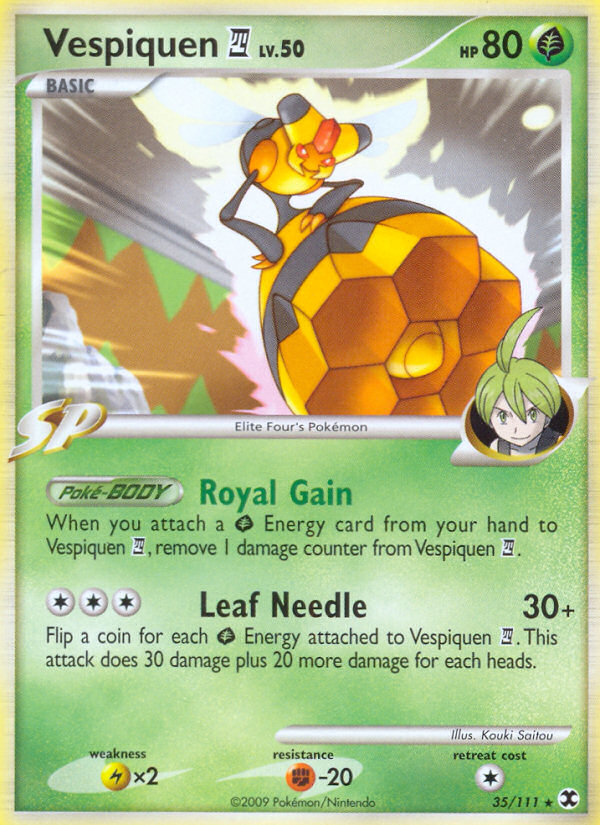 Vespiquen E4 - Rising Rivals - #35 - Pokemon TCG card