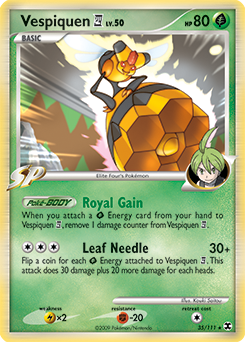 Vespiquen E4 #35 Vespiquen E4 - Rising Rivals - #35 - Pokemon TCG card