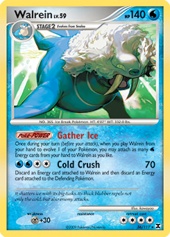 Walrein #36 Walrein - Rising Rivals - #36 - Pokemon TCG card