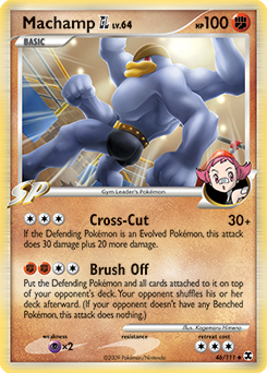 Machamp GL - Rising Rivals - #46 - Pokemon TCG card