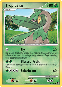 Tropius #52 Tropius - Rising Rivals - #52 - Pokemon TCG card