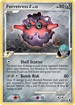 Forretress G - Rising Rivals - #61 - Pokemon TCG card