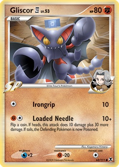 Gliscor E4 - Rising Rivals - #62 - Pokemon TCG card