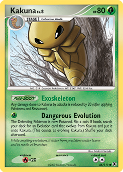Kakuna #66 Kakuna - Rising Rivals - #66 - Pokemon TCG card
