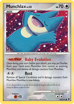 Munchlax #69 Munchlax - Rising Rivals - #69 - Pokemon TCG card
