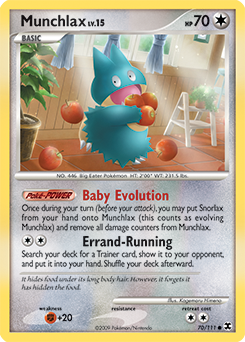 Munchlax #70 Munchlax - Rising Rivals - #70 - Pokemon TCG card
