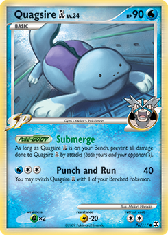 Quagsire GL - Rising Rivals - #76 - Pokemon TCG card