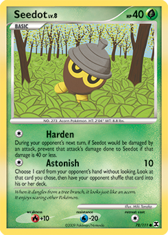 Seedot - Rising Rivals - #78 - Pokemon TCG card