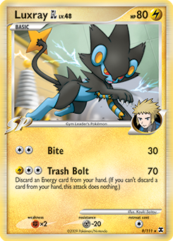 Luxray GL #9 Luxray GL - Rising Rivals - #9 - Pokemon TCG card