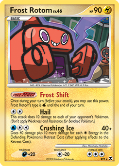 Frost Rotom #RT2 Frost Rotom - Rising Rivals - #RT2 - Pokemon TCG card