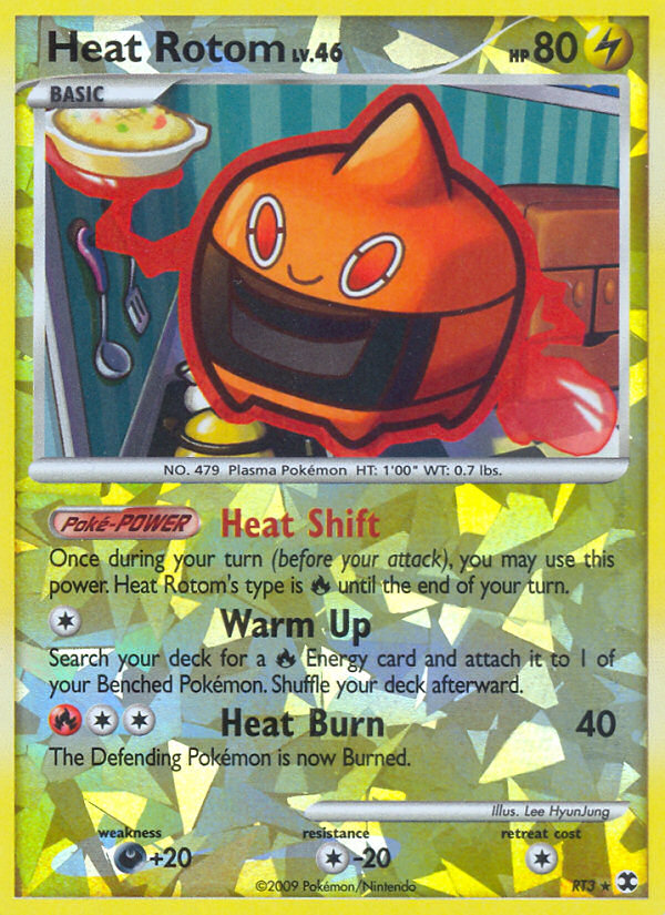 Heat Rotom - Rising Rivals - #RT3 - Pokemon TCG card