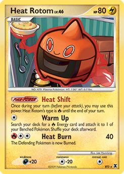 Heat Rotom #RT3 Heat Rotom - Rising Rivals - #RT3 - Pokemon TCG card