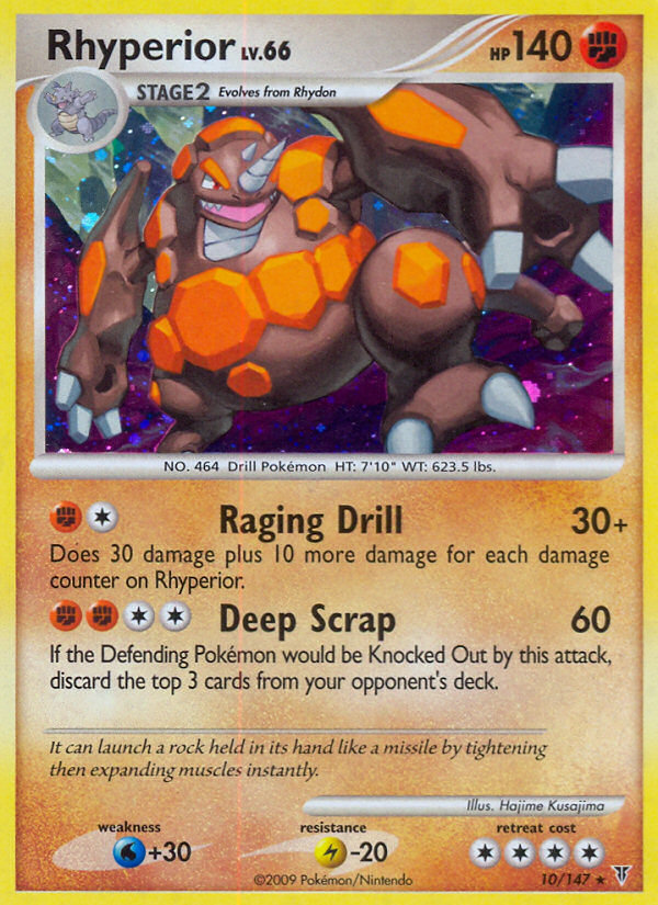 Rhyperior - Supreme Victors - #10 - Pokemon TCG card