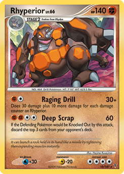 Rhyperior - Supreme Victors - #10 - Pokemon TCG card