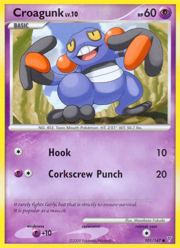 Croagunk - Supreme Victors - #101 - Pokemon TCG card