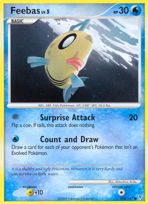 Feebas - Supreme Victors - #104 - Pokemon TCG card