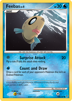 Feebas #104 Feebas - Supreme Victors - #104 - Pokemon TCG card