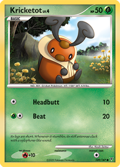 Kricketot #109 Kricketot - Supreme Victors - #109 - Pokemon TCG card