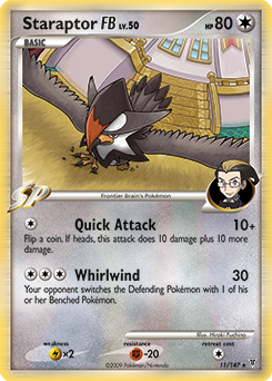 Staraptor FB #11 Staraptor FB - Supreme Victors - #11 - Pokemon TCG card