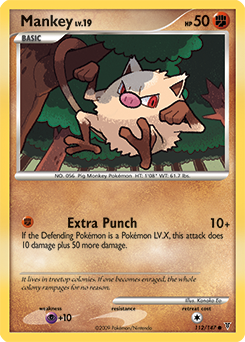 Mankey #112 Mankey - Supreme Victors - #112 - Pokemon TCG card