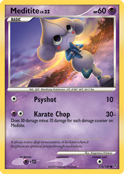 Meditite - Supreme Victors - #113 - Pokemon TCG card
