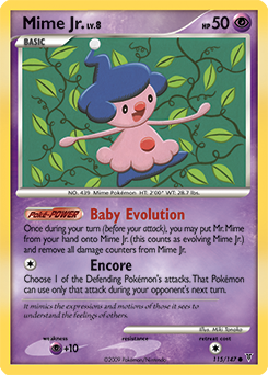 Mime Jr. #115 Mime Jr. - Supreme Victors - #115 - Pokemon TCG card