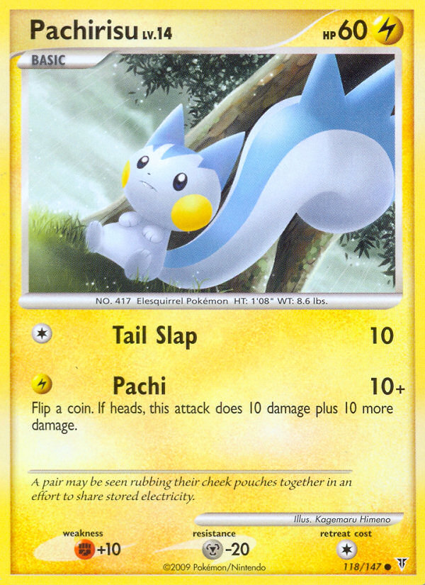 Pachirisu - Supreme Victors - #118 - Pokemon TCG card