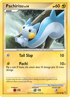 Pachirisu #118 Pachirisu - Supreme Victors - #118 - Pokemon TCG card