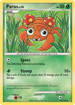 Paras #119 Paras - Supreme Victors - #119 - Pokemon TCG card