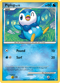Piplup #121 Piplup - Supreme Victors - #121 - Pokemon TCG card