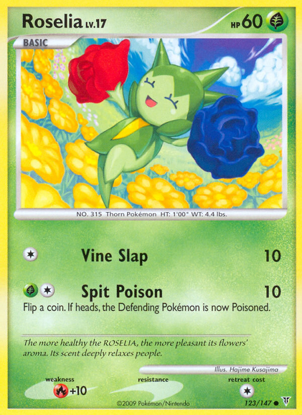 Roselia - Supreme Victors - #123 - Pokemon TCG card