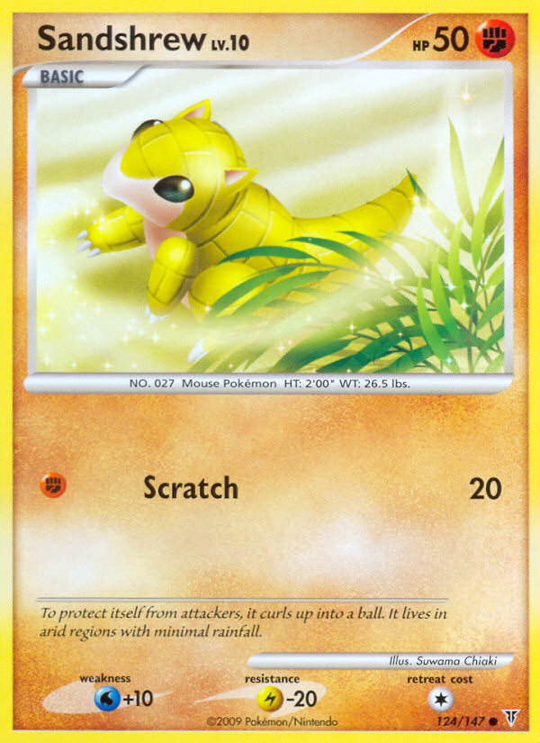 Sandshrew - Supreme Victors - #124 - Pokemon TCG card