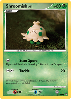 Shroomish #127 Shroomish - Supreme Victors - #127 - Pokemon TCG card