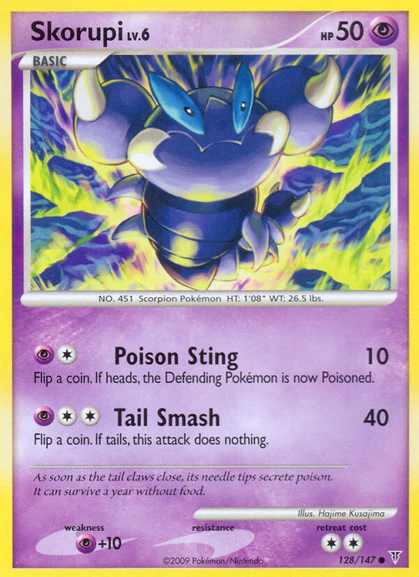 Skorupi - Supreme Victors - #128 - Pokemon TCG card