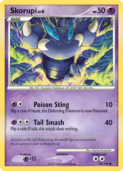 Skorupi - Supreme Victors - #128 - Pokemon TCG card