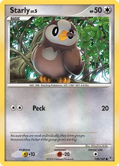 Starly - Supreme Victors - #129 - Pokemon TCG card