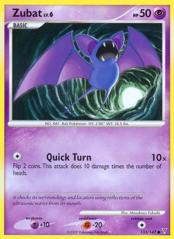 Zubat - Supreme Victors - #133 - Pokemon TCG card