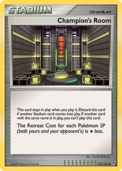 Champion's Room - Supreme Victors - #135 - Pokemon TCG card