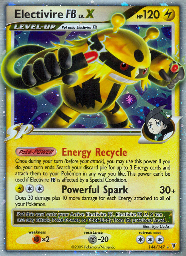 Electivire FB LV.X - Supreme Victors - #144 - Pokemon TCG card