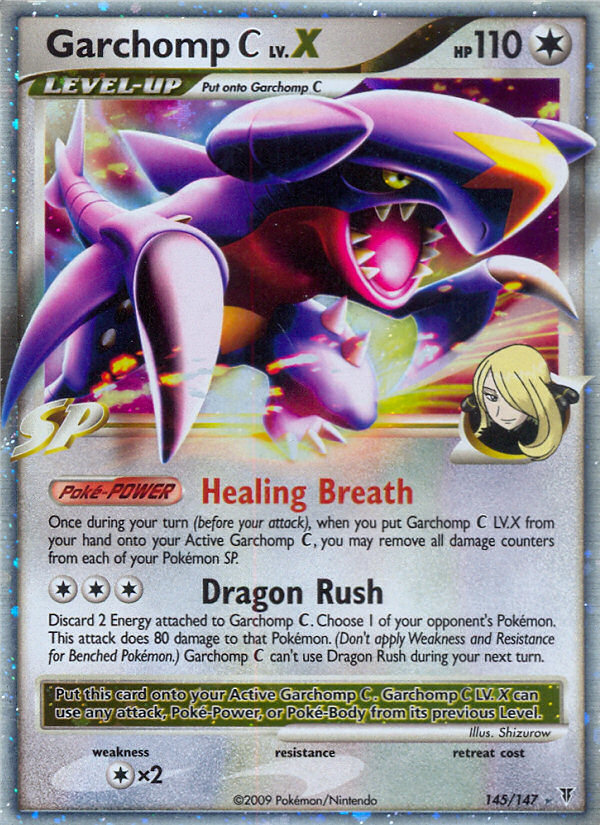 Garchomp C LV.X - Supreme Victors - #145 - Pokemon TCG card