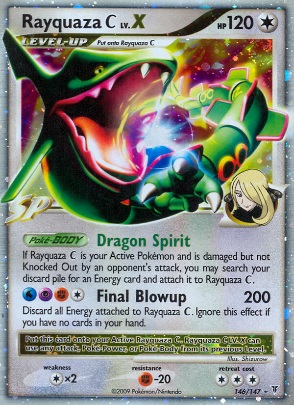 Rayquaza C LV.X - Supreme Victors - #146 - Pokemon TCG card