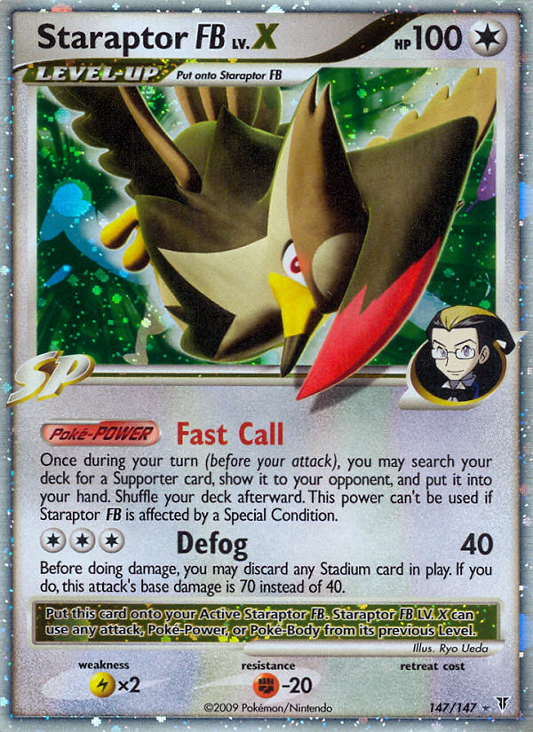 Staraptor FB LV.X - Supreme Victors - #147 - Pokemon TCG card