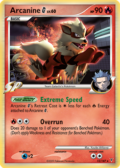 Arcanine G #15 Arcanine G - Supreme Victors - #15 - Pokemon TCG card
