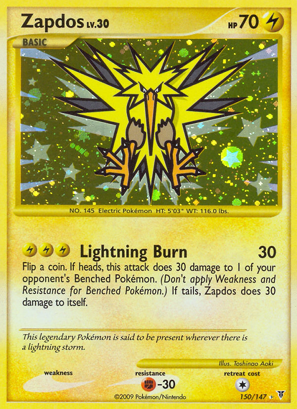 Zapdos - Supreme Victors - #150 - Pokemon TCG card