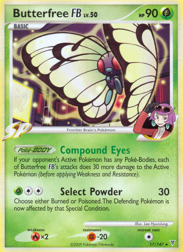 Butterfree FB - Supreme Victors - #17 - Pokemon TCG card
