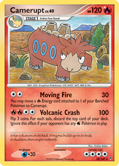 Camerupt #18 Camerupt - Supreme Victors - #18 - Pokemon TCG card