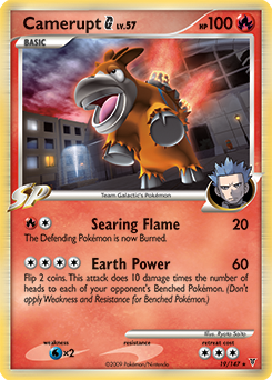 Camerupt G #19 Camerupt G - Supreme Victors - #19 - Pokemon TCG card
