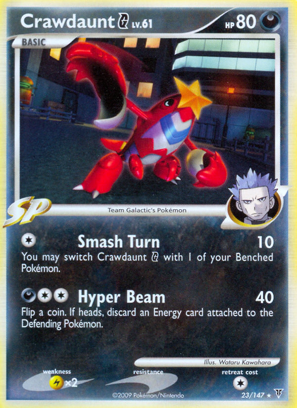 Crawdaunt G - Supreme Victors - #23 - Pokemon TCG card