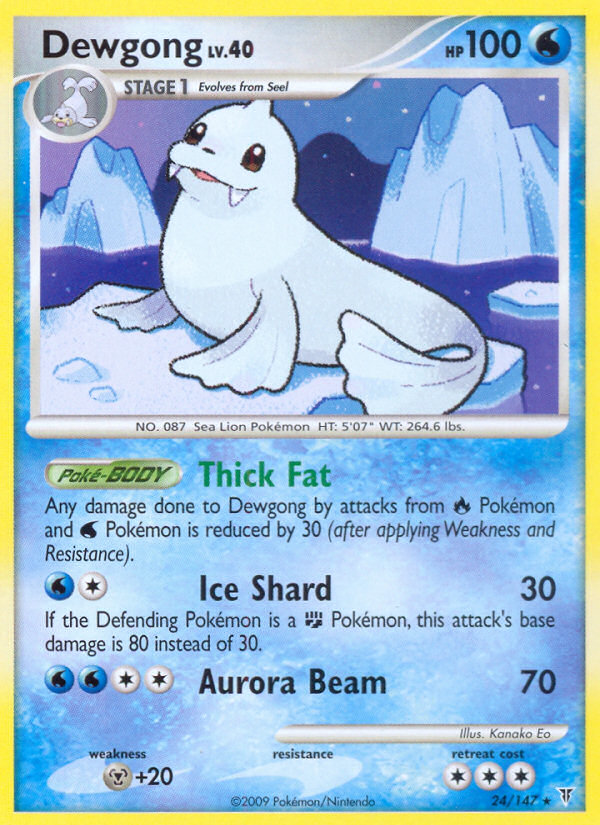 Dewgong - Supreme Victors - #24 - Pokemon TCG card